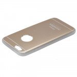 Wholesale Samsung Galaxy S6 Edge Plus Slim Aluminum Hybrid Case (Champagne Gold)